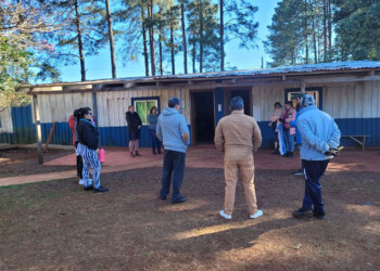 Por una falla eléctrica, escuela de San Vicente casi se incendia