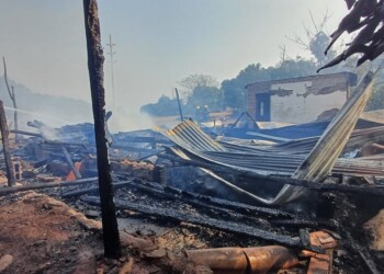 Por hacer un rozado, quemó su propia casa