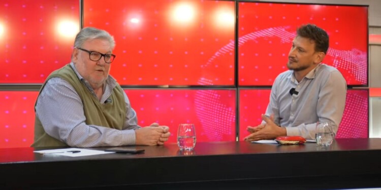 VERSIÓN DEL DIPUTADO. Germán Kiczka habló en el canal de TV de la familia Puerta sobre el caso y negó tener pornografía tanto en su computadora como en el teléfono personal aunque admitió la investigación a él, a su padre y a su hermano.