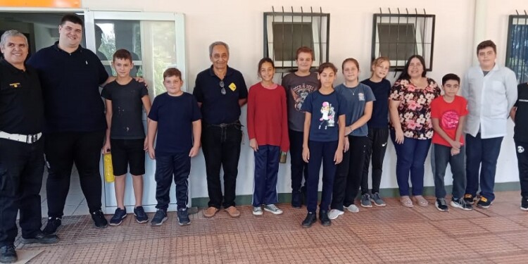 DESTACADO. La tarea de concientización vial que realiza Marcos Sanders ya trascendió a nivel nacional.