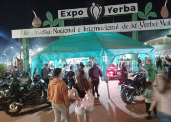 Entrerrianos, los primeros en llegar al encuentro de motos de Apóstoles