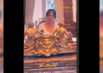 Tamara Pettinato apareció en un nuevo video junto a Alberto Fernández