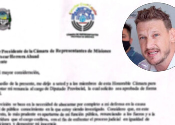 Ingresó la renuncia de Kiczka a la Legislatura