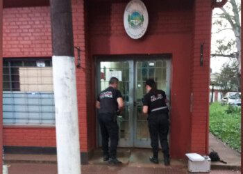 Forzaron la puerta del Juzgado de Paz de Eldorado y se robaron elementos