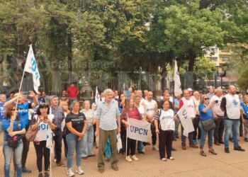 La CGT Misiones se movilizó por los jubilados: “Este es un triste epílogo en la vida del trabajador”