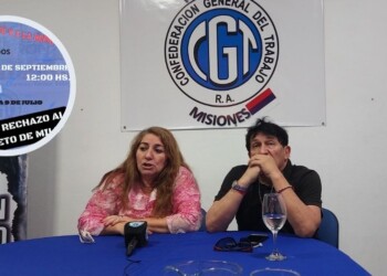 Este miércoles la CGT Misiones concentra en Posadas para repudiar el veto a reforma jubilatoria