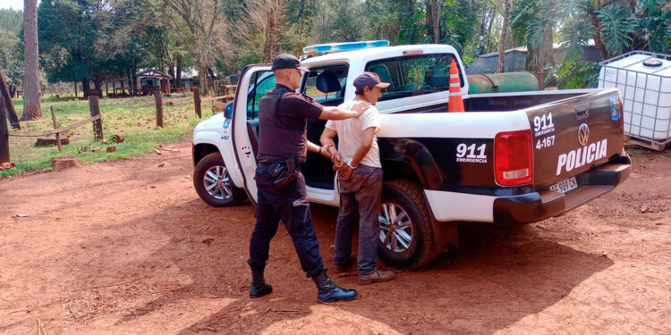 EL ALCÁZAR. Unos de los dos detenidos estaba radicado en esta localidad y se desempeñaba como trabajador rural.