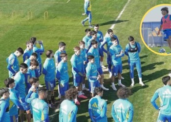 El joven misionero Ezequiel Vidal González tuvo su entrenamiento con la Primera de Boca