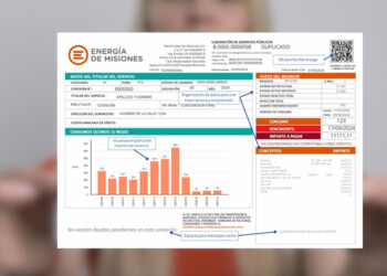 Anuncian cambios en la factura digital de Energía de Misiones: de qué se trata el nuevo formato