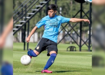 Facundo Jainikoski entrena con la Selección de cara al Sudamericano Sub-15