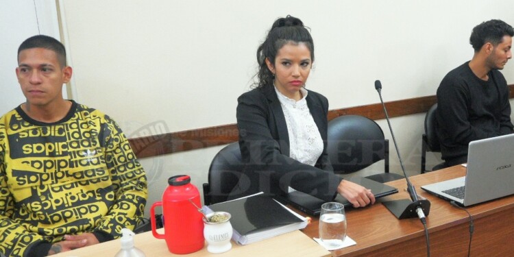 COMPLICADOS. A la izquierda, el colombiano Brayan Casso Acosta; al otro extremo, el misionero José Ramón Ramírez.