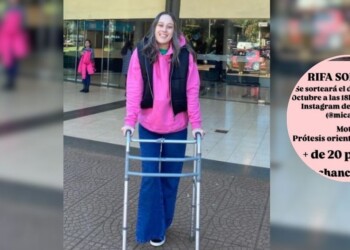 Mica Hahn cerca de cumplir su meta: “Me muero por volver a caminar”