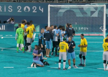 ¡¡¡Histórico!!! Argentina derrotó a Brasil y se metió en la final del fútbol para ciegos de Paris 2024