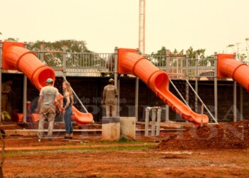 Avanza la construcción del Parque de la Represa y se habilitaría en un mes