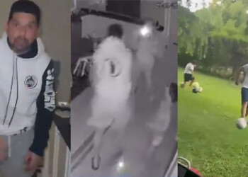 Se conocieron videos de Néstor Ortigoza agrediendo a su ex pareja