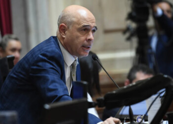 Senador libertario tiene más de 15 asesores y lo justificó de manera insólita