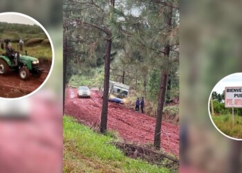 Cansados del barro, vecinos de Pueblo Illia reclaman por mejoras de caminos