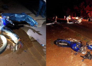 Dos motociclistas fallecidos tras choque frontal sobre la ruta 2 en El Soberbio