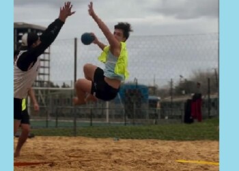 Handball: Lucas Gross se pone la celeste y blanca