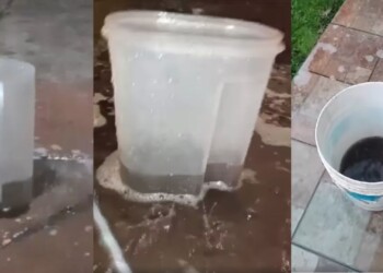 Video: distintas zonas de Misiones fueron afectadas por “la lluvia negra”