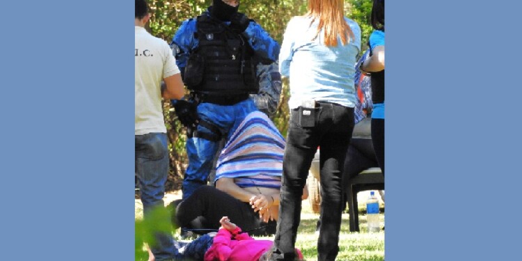 LUNES 13 DE AGOSTO DE 2018. Néstor Rojas cayó en “La Aventura” acompañado por una joven paraguaya menor de edad.