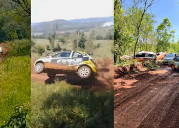 Vuelcos y choques múltiples en el comienzo del Rally Misionero en Alba Posse