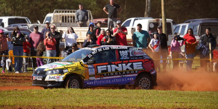A TODA VELOCIDAD. Finke dominó en Híbrido y se llevó la general de la fecha. (Foto Prensa AMPyNaR).