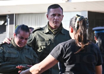 “Chato” Barreto fue despedido rodeado por su familia y los honores de sus compañeros