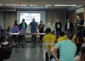 Los universitarios tuvieron su encuentro para “hablar de salud mental y derribar estigmas”