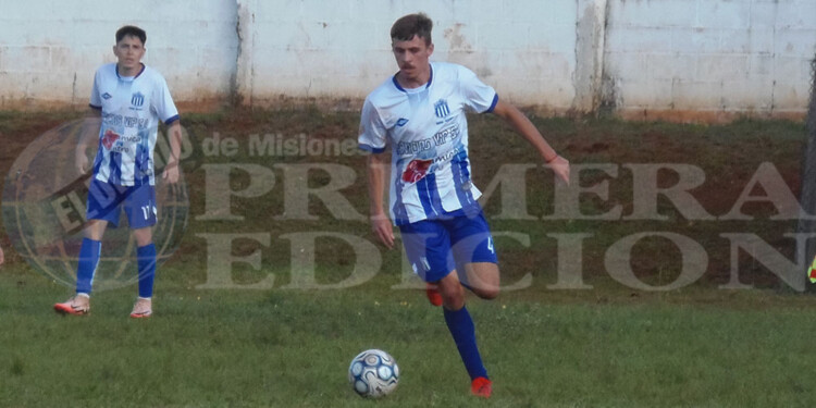 DE A TRES. El Albiazul arrancó con el pie derecho en el Regional Amateur.