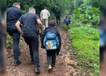 Encontraron a los tres niños desaparecidos en Colonia Aurora