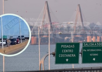 Ataques motochorros en el acceso al puente Posadas-Encarnación