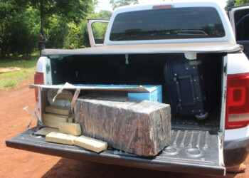 Camioneta robada en Corrientes apareció con droga en Eldorado