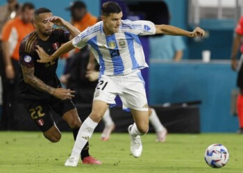 La Scaloneta perdió un soldado: Valentín Carboni se lesionó