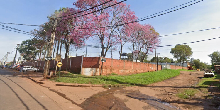 COCOMAROLA Y PUEYRREDÓN. En esta zona del barrio San Onofre, zona sur de Posadas, se registró el ataque el jueves.