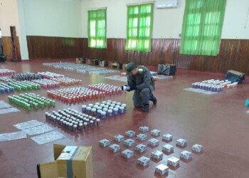 Gendarmería secuestró cigarrillos electrónicos, hongos alucinógenos y otros estupefacientes