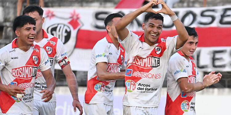 GRITO CON AMOR, Facundo Gómez marcó el segundo gol de la Franja.