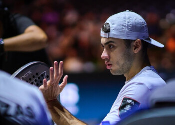 Pádel: Leo Augsburger se despidió del Major de París