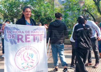 Familias se reunieron para visibilizar el Síndrome de Rett