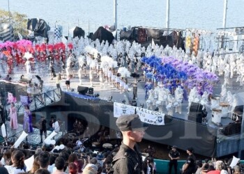 Todo listo para el gran Show de Scolas de la Estudiantina posadeña en el anfiteatro