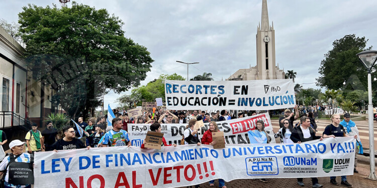 ABANDONO. Aquino habló del aumento del desgranamiento por la crisis.  (FOto: Gentileza Cristian Schuster)