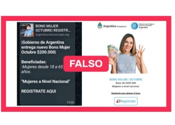 Alertan sobre una nueva estafa virtual: no existe el “Bono Mujer”