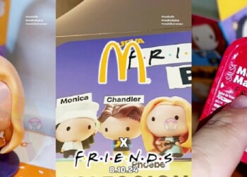 Lanzaron una “cajita feliz” para adultos con los personajes de “Friends”