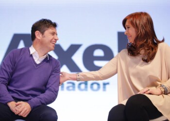 CFK “dolida” con el gobernador Kicillof