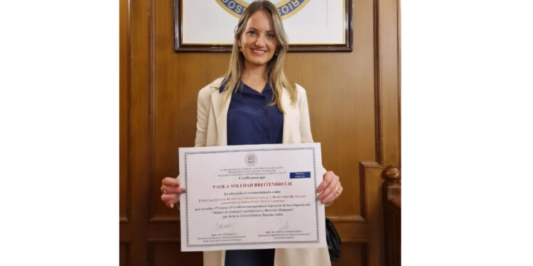 PARTICIPACIÓN MISIONERA. La especialista Paola Breitembruch, miembro de OSEDIC de la Universidad Austral.