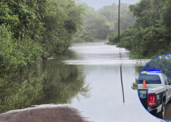 Crecida del arroyo Garupá afecta algunas zonas de Profundidad