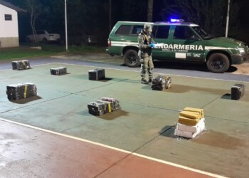 Secuestran 284 kilos de marihuana en Puerto Libertad