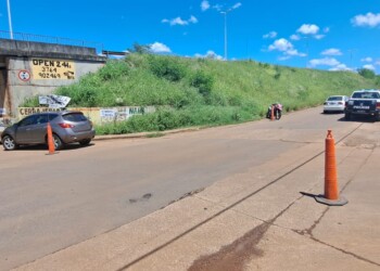 Accidente vial en Garupá dejó un motociclista herido