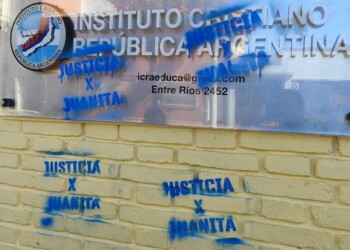 Escrache en el ICRA: “La justicia social es la más contundente”