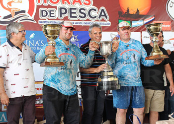 El trofeo de Las 20 Horas de Pesca viajó otra vez a Chascomús